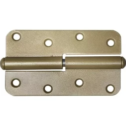 Петля накладная стальная "ПН-110", цвет бронзовый металлик, правая, 110мм 37655-110R