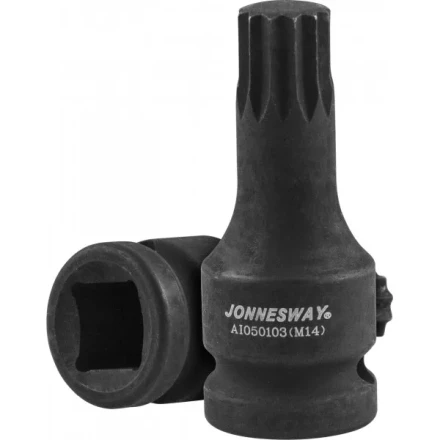 Насадка ударная многоцелевая М14х60мм 1/2&#039;&#039;DR  для а/м VW Т4  ключ верхних шаровых шарниров  AI050103  Jonnesway 48944 купить в Перми