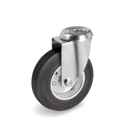 Колесо поворотное SCh 55 125 мм резина под болт РФ 1048347 купить в Перми