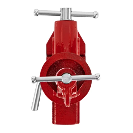 Тиски слесарные MTX 50 мм настольные поворотные c наковальней 18675 купить в Перми