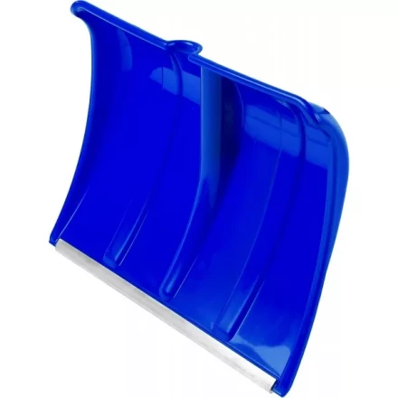 Лопата снеговая пластиковая с алюминиевой планкой, без черенка, 500мм, синяя, СИБИН 421835 421835 купить в Перми
