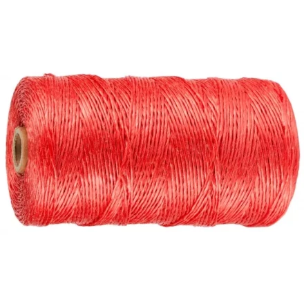 Шпагат STAYER многоцелевой полипропиленовый, d=1,5 мм, красный, 60 м, 32 кгс, 0,8 ктекс 50079-060 купить в Перми