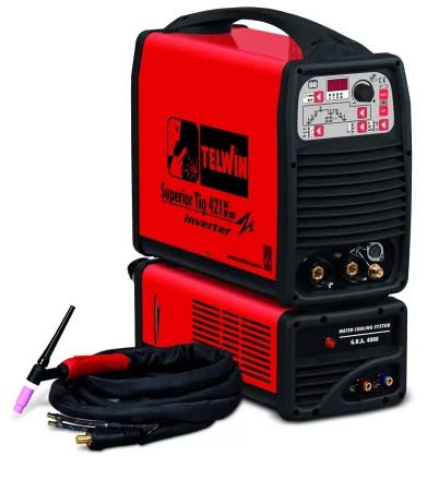 Сварочный аппарат Telwin SUPERIOR TIG 421 DC-HF/LIFT AQUA  TIG ACC  купить в Перми