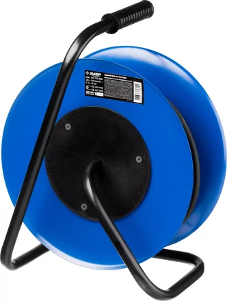 Удлинитель на катушке &quot;КГ 315&quot;, 30 м, 3700 Вт, 4 гнезда, IP44, КГ 3х1,5 кв мм, ЗУБР 55080-30 купить в Перми