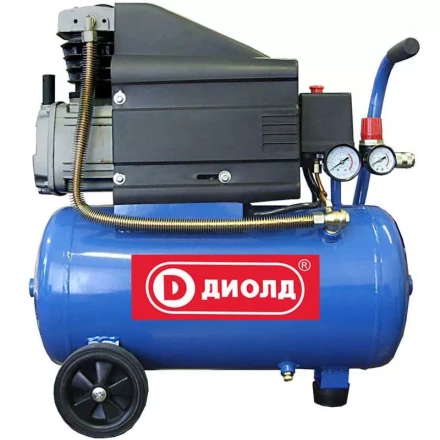 Компрессор маслянный поршневой прямой Диолд КМП-2000-24 купить в Перми