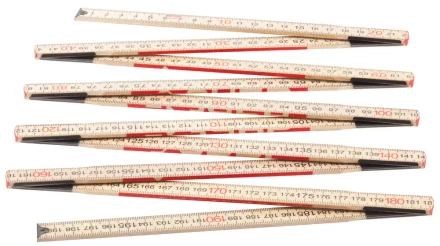 Метр ЗУБР &quot;ЭКСПЕРТ&quot; складной, усиленный, деревянный, 2м 3424-2_z01 купить в Перми