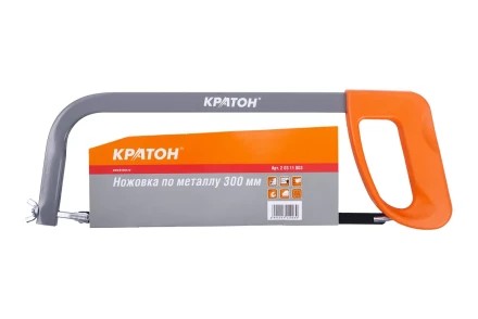 Ножовка по металлу (P) (полотно 300мм) Кратон 2 03 11 003 купить в Перми