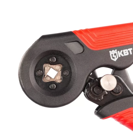 Пресс-клещи КВТ ПКВк-10А для опрессовки втулочных наконечников до 10 мм (101397) купить в Перми