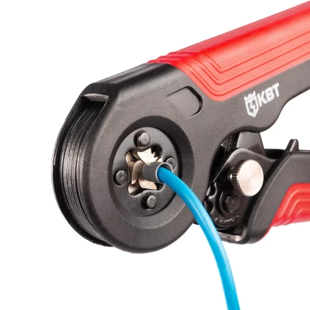 Пресс-клещи КВТ ПКВк-10А для опрессовки втулочных наконечников до 10 мм (101397) купить в Перми