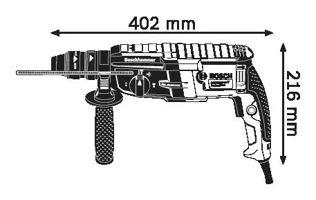 Перфоратор BOSCH GBH 2-28 F (0.611.267.600) купить в Перми