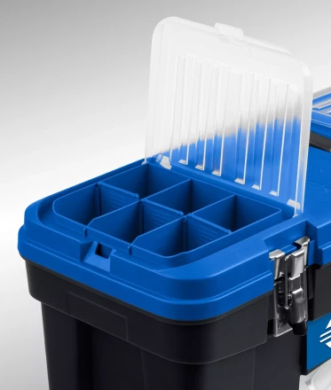 ЗУБР ДЕСНА-20, 508 x 256 x 225 мм, (20), Пластиковый ящик для инструментов (38181-20) купить в Перми