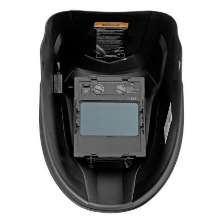 Щиток защитный лицевой (маска сварщика) F9, см. окно 100x60, Real Color, DIN 4-8/9-13// Denzel 89718 купить в Перми