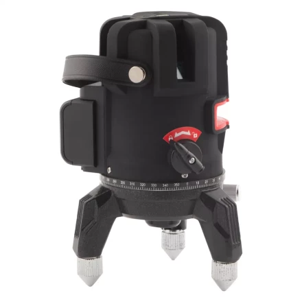 Лазерный уровень ML 06 Green, 30 м, 520 нм, аккумулятор Li 2800 мАч, резьба 5/8&quot; Matrix 35067 купить в Перми