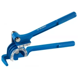 Трубогиб ЗУБР "ЭКСПЕРТ" МИНИ для точной гибки медных труб под углом до 180град, 6, 8, 10 мм, 3-в-1 23526-10