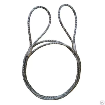 Буксир канатный TOR БТК 48,0 т 6,0 м канат 30,5 мм опрессовка (коуш-коуш) 1045582 купить в Перми