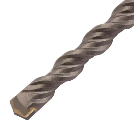 Бур по бетону Denzel, 12 x 600 мм, двойная спираль, три пылеотводящие кромки, 705028 купить в Перми