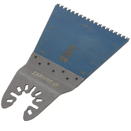 Насадка для МФИ режущая прямая, HCS, по дереву, ламинату 65 х 1.8 мм, крупный зуб Denzel 782313 купить в Перми