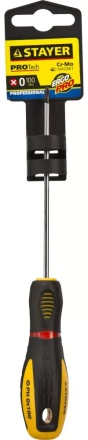Отвертка STAYER &quot;PROFI&quot; &quot;PROTech&quot;, двухкомп рукоятка, намагниченная, Cr-Mo, PH0x100мм 25132-0-10_z02 купить в Перми