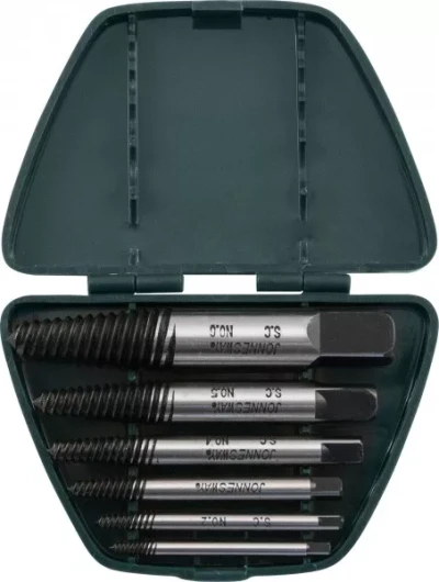 Комплект экстракторов съемник шпилек 1/8"- 3/4" 6 предметов AG 010048 Jonnesway 47023
