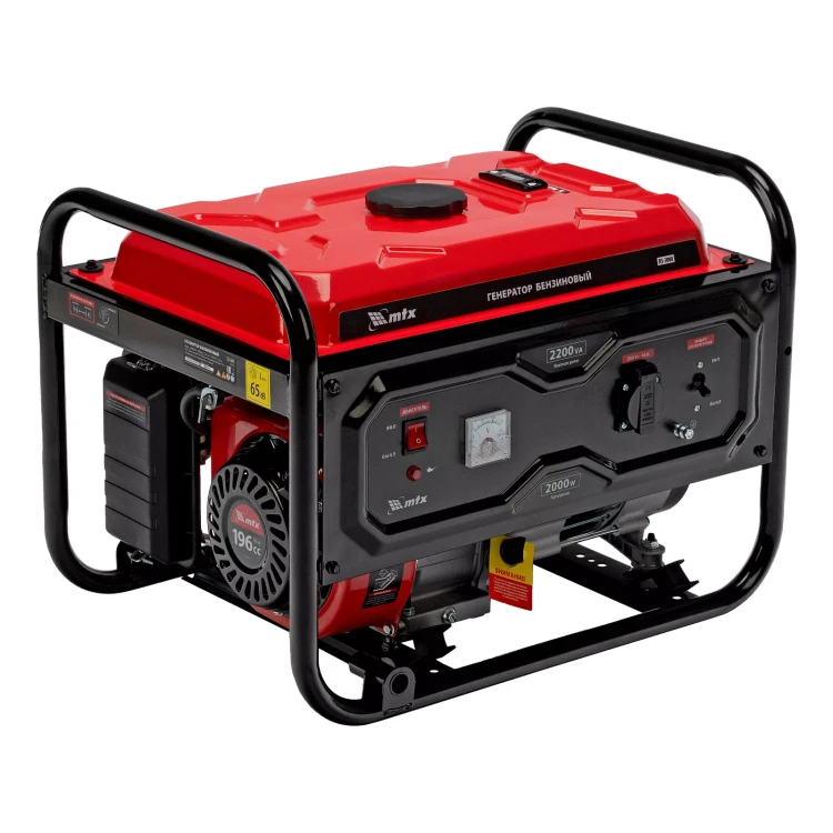 Генератор бензиновый MTX RS-3000 946105, 2,2 кВт, 230В, ручной стартер купить в Перми