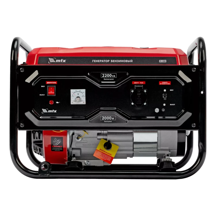 Генератор бензиновый MTX RS-3000 946105, 2,2 кВт, 230В, ручной стартер купить в Перми