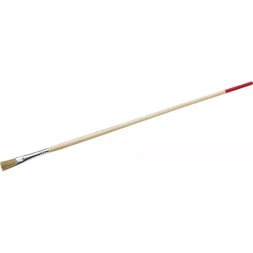 Кисть круглая тонкая STAYER "UNIVERSAL-STANDARD", светлая натуральная щетина, деревянная ручка, №2 x 5мм 0124-02