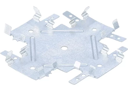 Краб соединительный для профиля KR 0,7 мм KR 60х27 мм цинк СИБРТЕХ 46560 купить в Перми