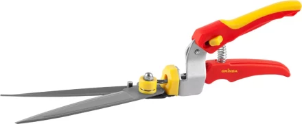 Ножницы GRINDA для стрижки травы,пластмассовые ручки, поворотный механизм 180 гр, 368мм 8-422015_z01 купить в Перми