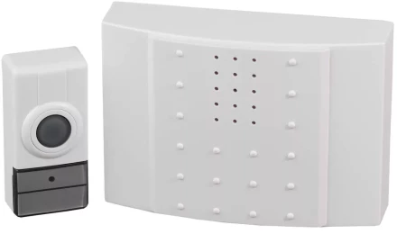 Звонок СВЕТОЗАР &quot;ЛИРА&quot; радиочастотный беспроводной, 16 мелодий, 4,5В SV-58062 купить в Перми