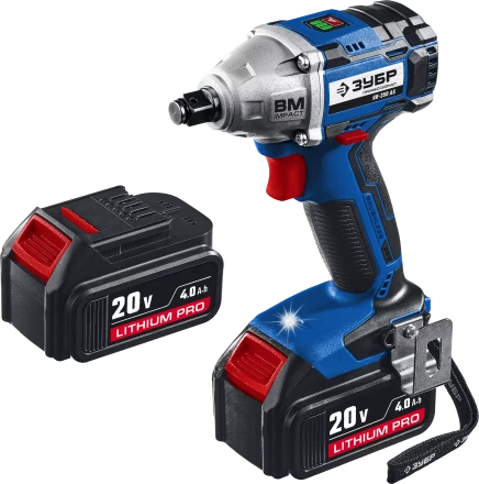 Ударный гайковерт аккумуляторный BL-motor 2 АКБ GB-250 A5 серия ПРОФЕССИОНАЛ купить в Перми