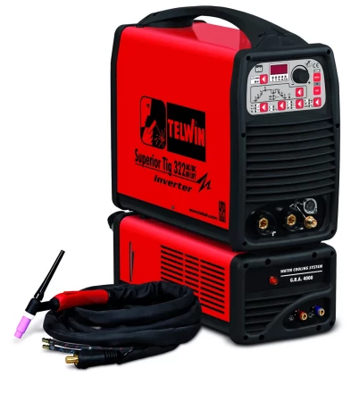 Сварочный аппарат  Telwin SUPERIOR TIG 322 AC/DC HF/LIFT AQUA TIG ACC купить в Перми