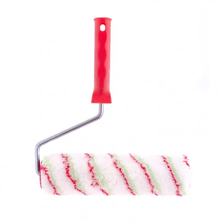 Валик &quot;Эмали&quot;  250 мм ворс 12 мм D 48 мм D ручки 8 мм полиамид полиакрил Сибртех 80171 купить в Перми