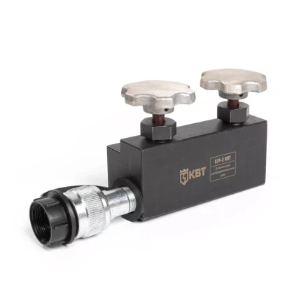 Кран гидравлический распределительный КВТ КГР-2 2-канальный (85076) купить в Перми