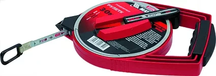Рулетка геодезическая 30 м х 12,5 мм MATRIX MASTER с металлической лентой и в закрытым корпусом 31224 купить в Перми