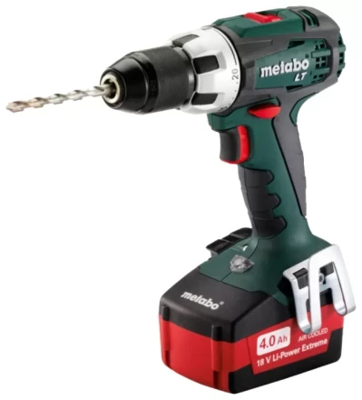 Дрель-винтоверт аккумуляторная Metabo BS 18 LT 18В, 2х4.0Ач, LiIon в кейсе купить в Перми