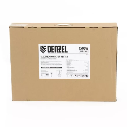 Конвектор электрический XCE-1500, 230 В, 1500 Вт, X-образный нагреватель Denzel 98116 купить в Перми