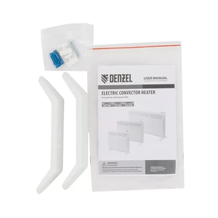 Конвектор электрический XCE-1500, 230 В, 1500 Вт, X-образный нагреватель Denzel 98116 купить в Перми