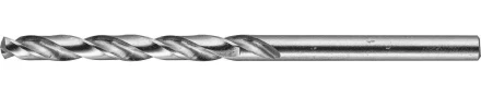 Сверло ЗУБР &quot;ЭКСПЕРТ&quot;  по металлу, цилиндрический хвостовик, быстрорежущая сталь Р6М5, класс точности А1, 4х75мм 4-29625-075-4 купить в Перми