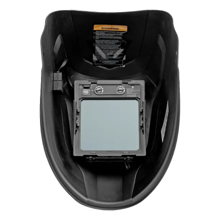 Щиток защитный лицевой (маска сварщика) F10, см. окно 100х96, Real Color, DIN 4-8/9-13// Denzel 89719 купить в Перми