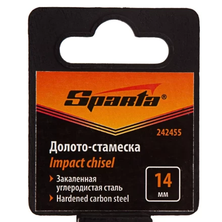 Долото-стамеска 14 мм, деревянная рукоятка// Sparta 242455 купить в Перми