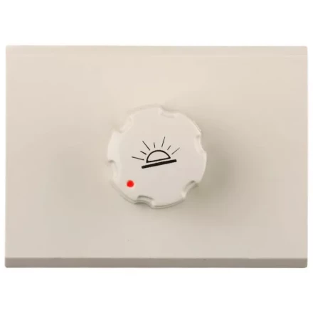 Диммер СВЕТОЗАР &quot;ЭФФЕКТ&quot; без вставки и рамки, цвет бежевый, 60-500Вт SV-54442-B купить в Перми