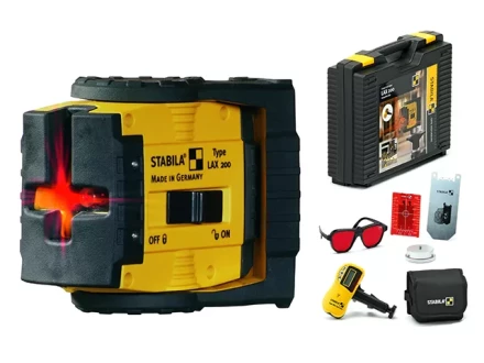 Уровень лазерный тип LAX 200 Complett set + REC 210  STABILA купить в Перми