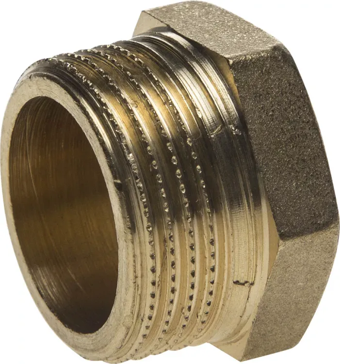 Заглушка GENERAL FITTINGS латунь, 6-ти гранная головка, наружная резьба, 3/4" 51098-S-3/4 купить в Перми