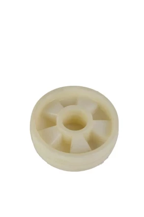 Колесо нейлоновое 160х50 мм без подшипника для тележек гидравлических JC/DF-III/DB/BFC 1011978 купить в Перми