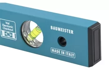 Уровень алюминиевый усиленный 600 мм толщина профессиональный 2 мм 3 глазка  GROSS 33625 купить в Перми