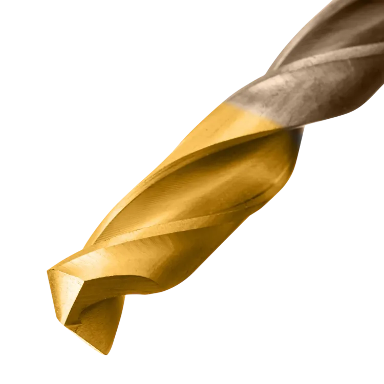 Набор сверл по металлу Denzel 723006, 1,5-6,5мм, Р6М5К8-TiN, Golden Tip, 13 шт купить в Перми
