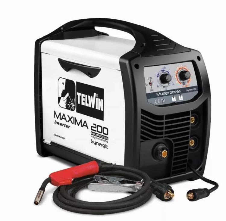 Сварочный полуавтомат MAXIMA 200 SYNERGIC Telwin купить в Перми