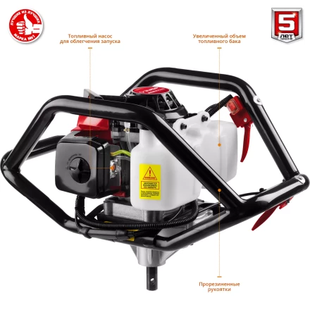 Мотобур (бензобур) со шнеком МБ2-300 Н серия МАСТЕР купить в Перми