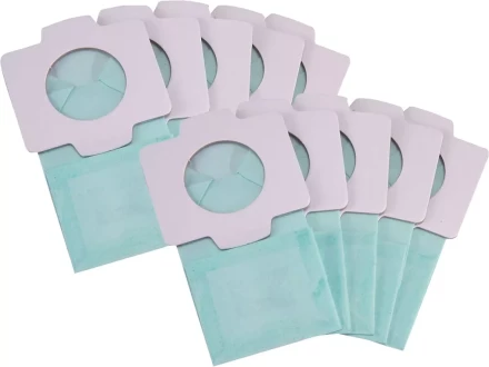 Бумажный пылесбор.мешок антибактериальный для DCL182/CL107FD/CL105D/CL104D/CL072D (10шт.), Makita 194565-3 купить в Перми