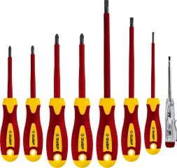 Наборы отверток диэлектрических ПРОФИ ЭЛЕКТРИК серия ПРОФЕССИОНАЛ